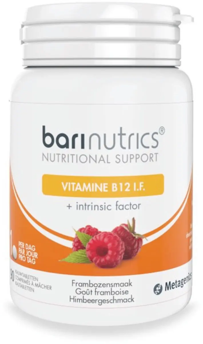 Metagenics Barinutrics Vit B12 I.F. 90 Kauwtabletten
