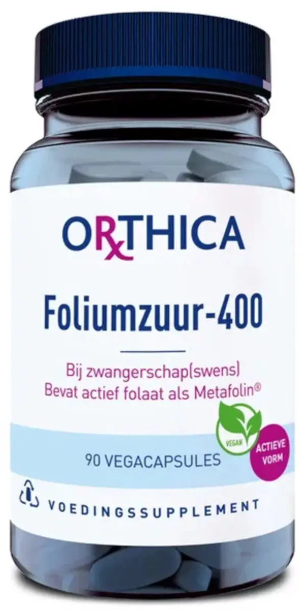 Orthica Foliumzuur-400 180 tabletten - 2x90