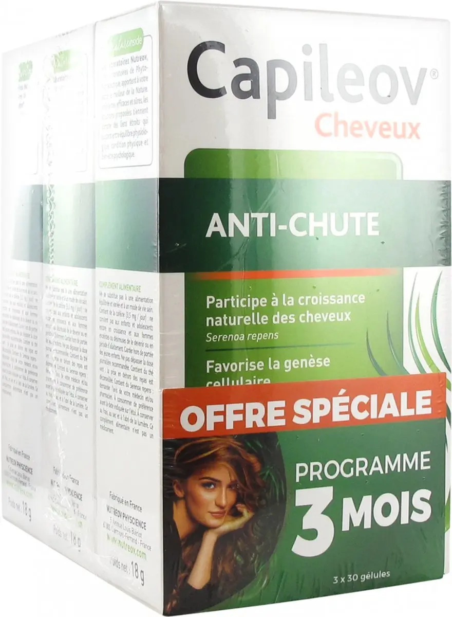 Nutreov Capileov Anti Haaruitval Capsules - 90 Stuks