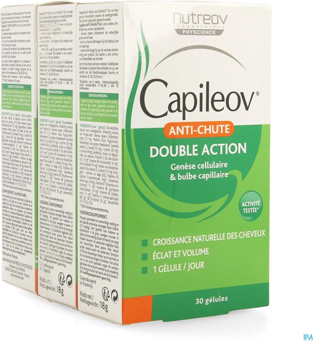 Nutreov Capileov Anti Haaruitval Capsules - 90 Stuks