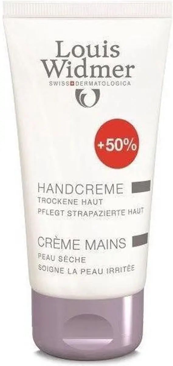 Louis Widmer Handcrème Droge Huid 75ml