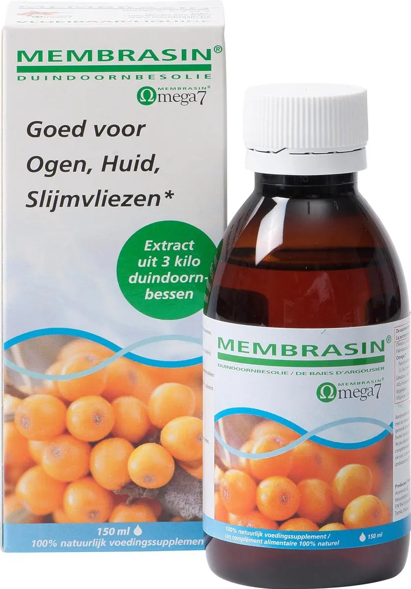 Membrasin Vloeibaar Omega 7 Voedingssupplement 150ml