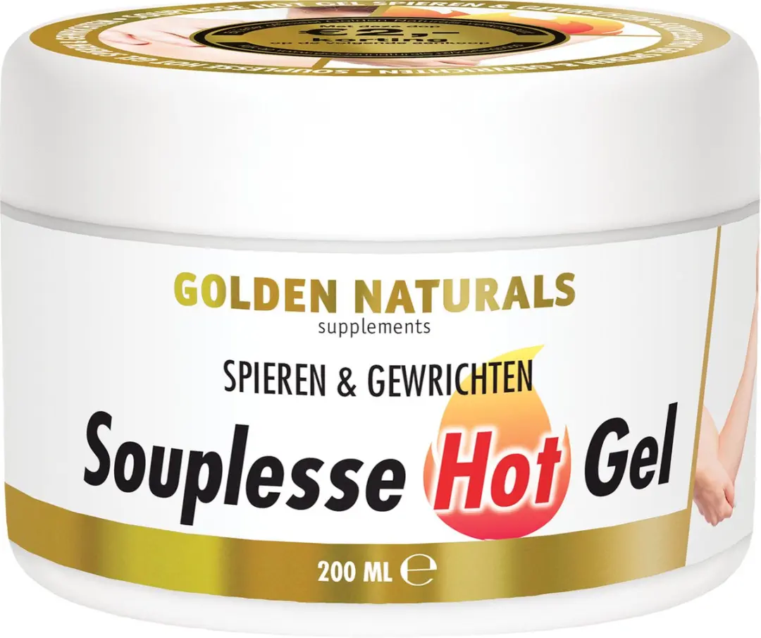 Golden Naturals Souplesse Hot Gel 200ml
