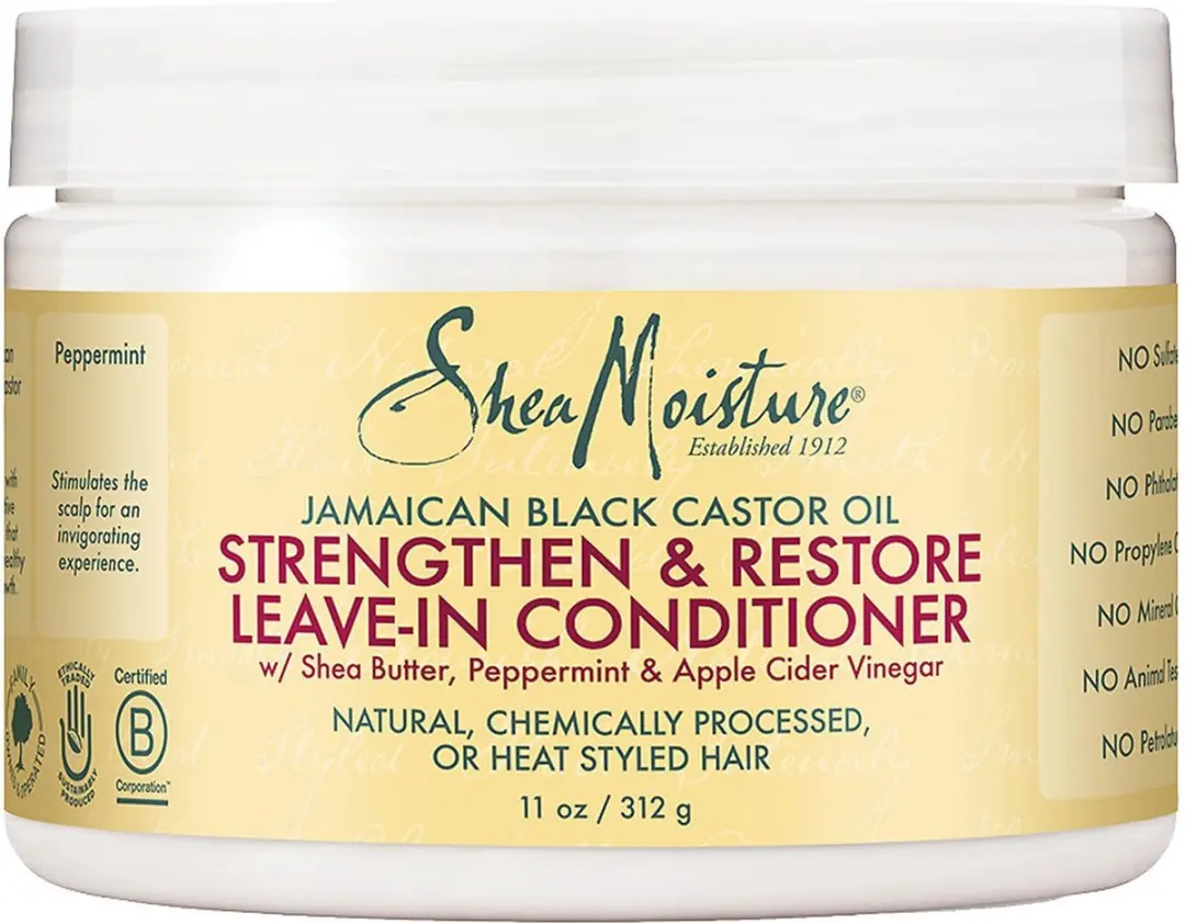 Shea Moisture Jamaican Black Castor Oil Leave-in Conditioner 321ml