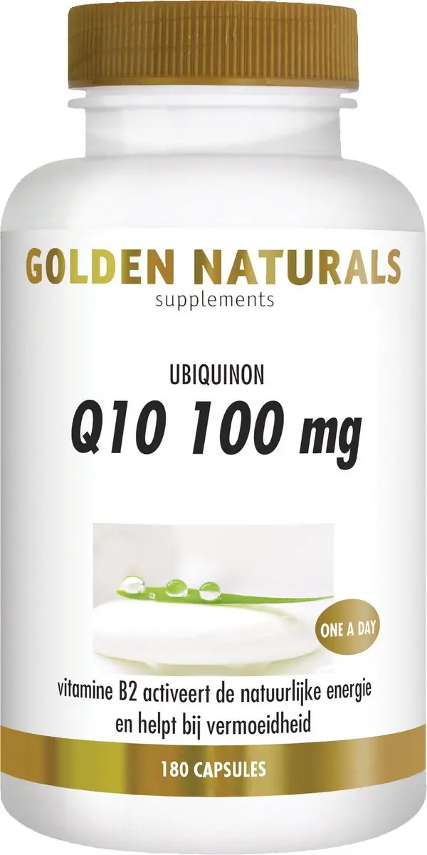 Golden Naturals Q10 100mg Veganistische Capsules