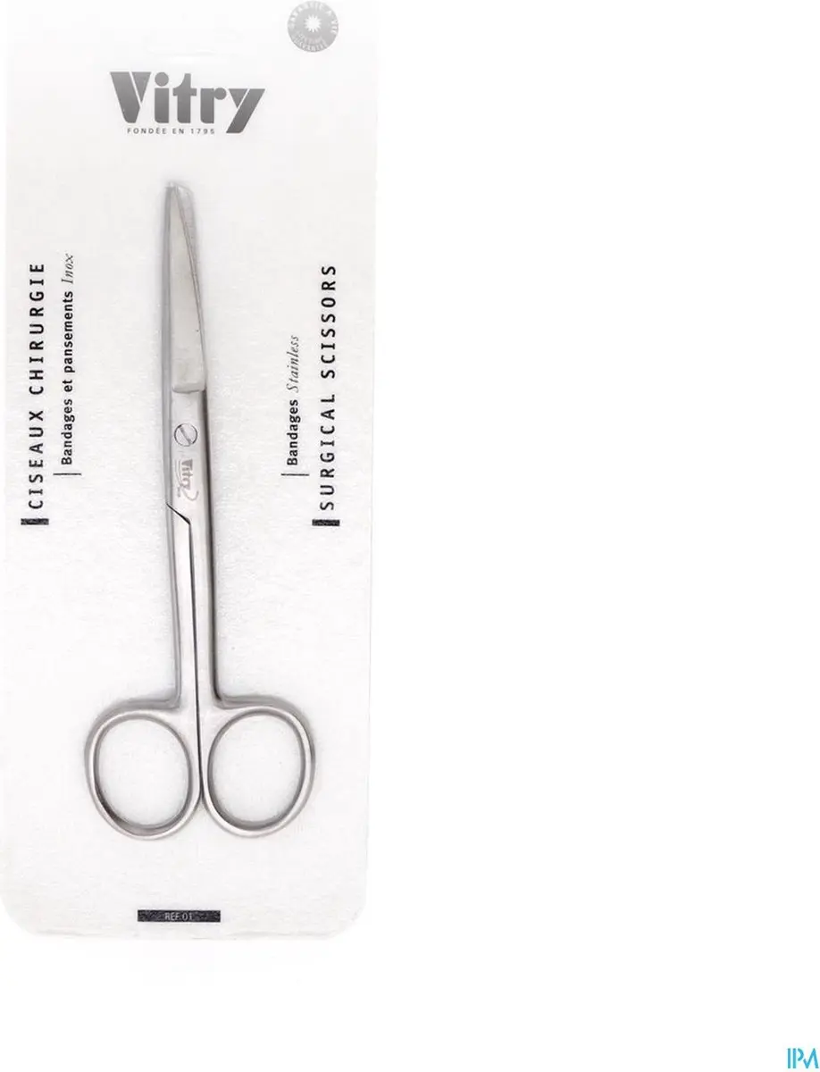 Vitry Inox Verbandschaar met Azie