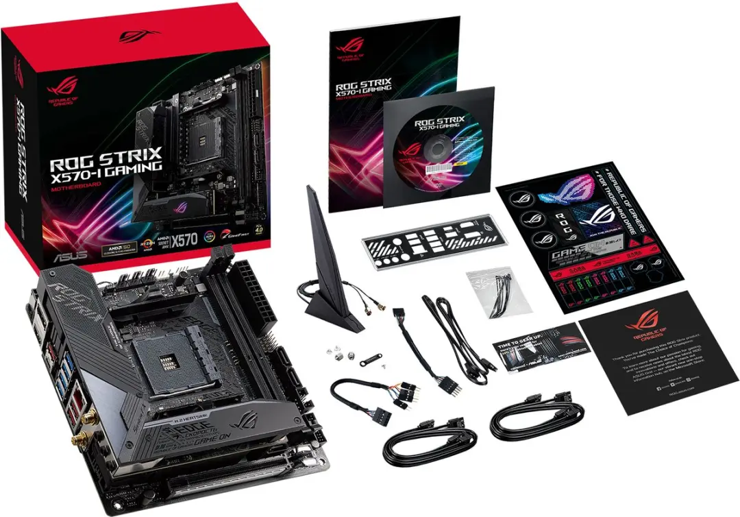 ASUS ROG Strix X570-I Gaming Moederbord - AM4 mini ITX