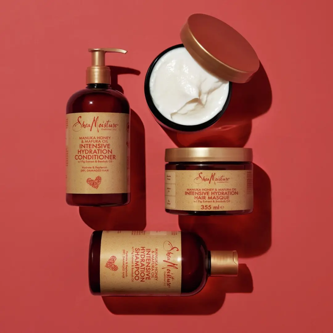 Shea Moisture Manuka Honey & Mafura Oil Hydratatie Set - 1200ml