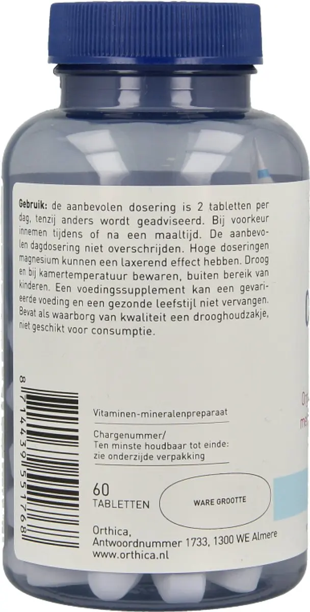 Orthica Cal Citraat+ Mineralen - 60 Tabletten
