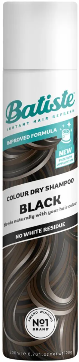 Batiste Droogshampoo Colour Black 200ml