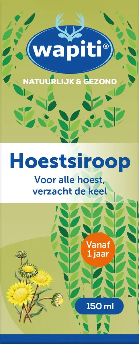 Wapiti Hoestsiroop 150ml