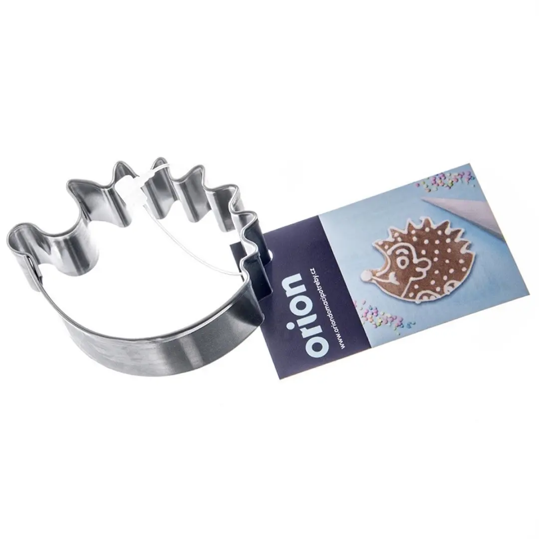 Orion Roestvrijstalen Koekjessteker Egel 5cm - Zilver