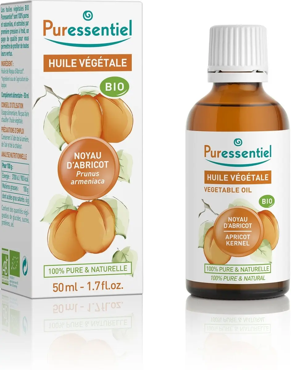 Puressentiel Abrikozenpit Biologische Olie 50ml