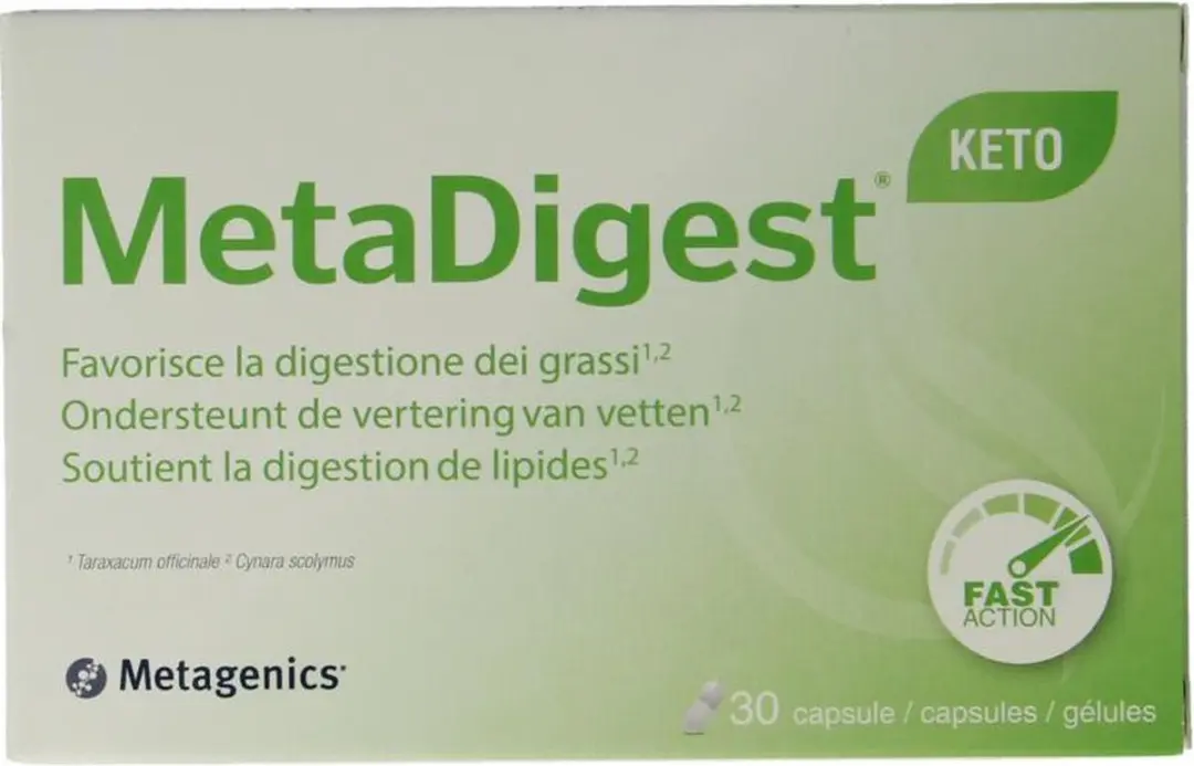 Metagenics Metadigest Keto 30 Capsules