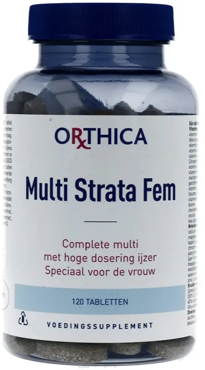 Orthica Multi Strata Fem Multivitaminen 120 tabletten