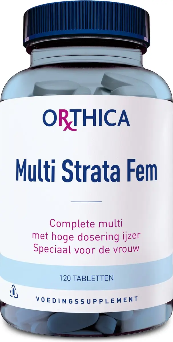Orthica Multi Strata Fem Multivitaminen 120 tabletten