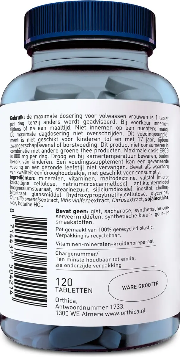 Orthica Multi Strata Fem Multivitaminen 120 tabletten