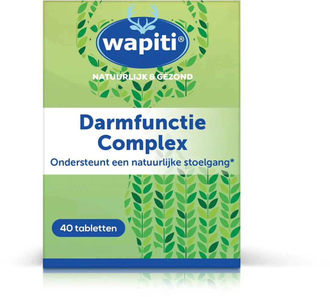 Wapiti Darmfunctie Complex 60 tabletten