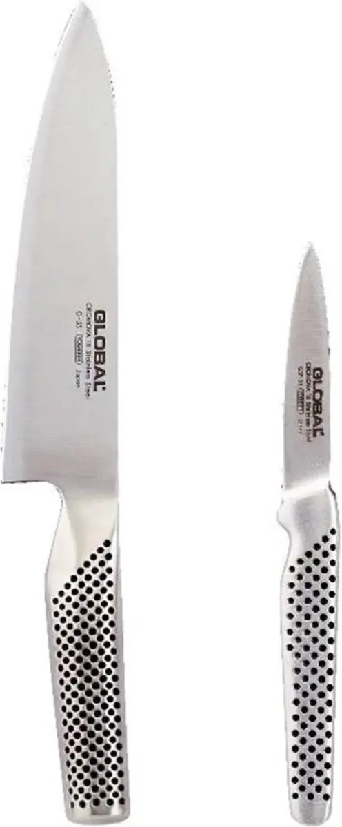 Global G-5531 Koksmes & Schilmes - 2 Stuks