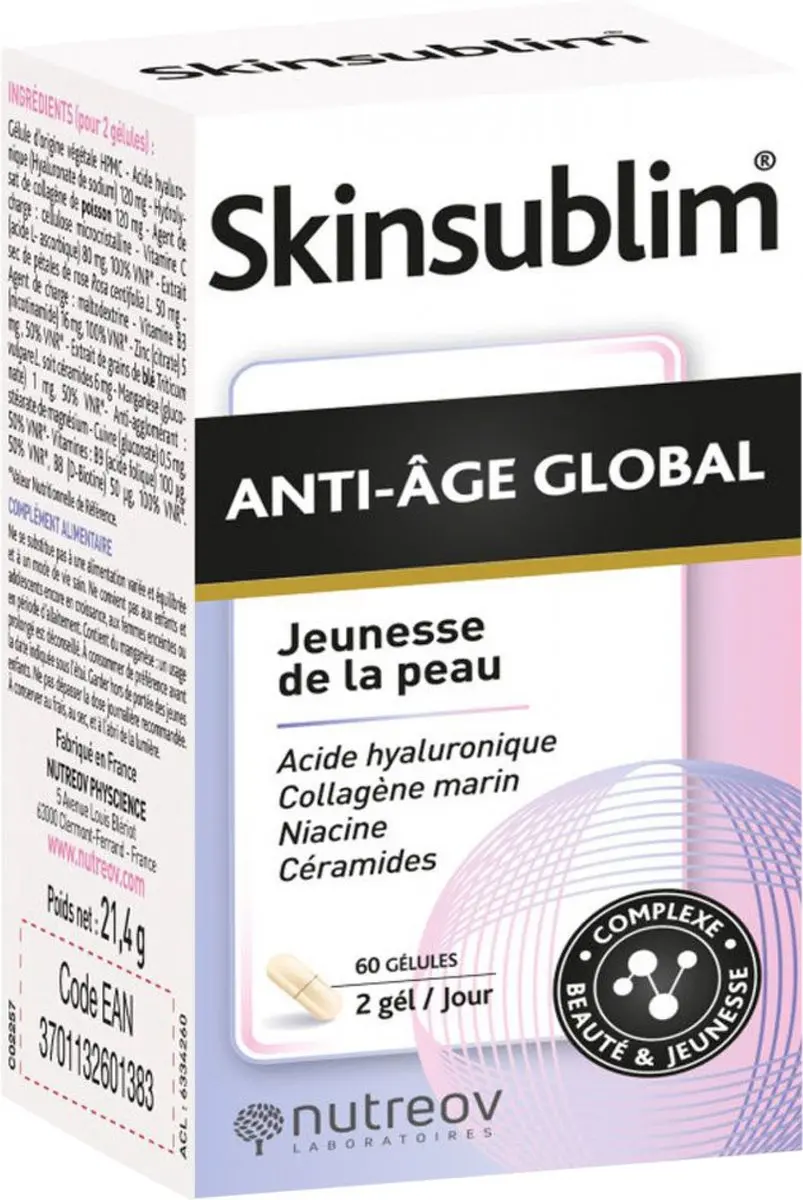 Nutreov Skinsublim Global Anti-Age Capsules