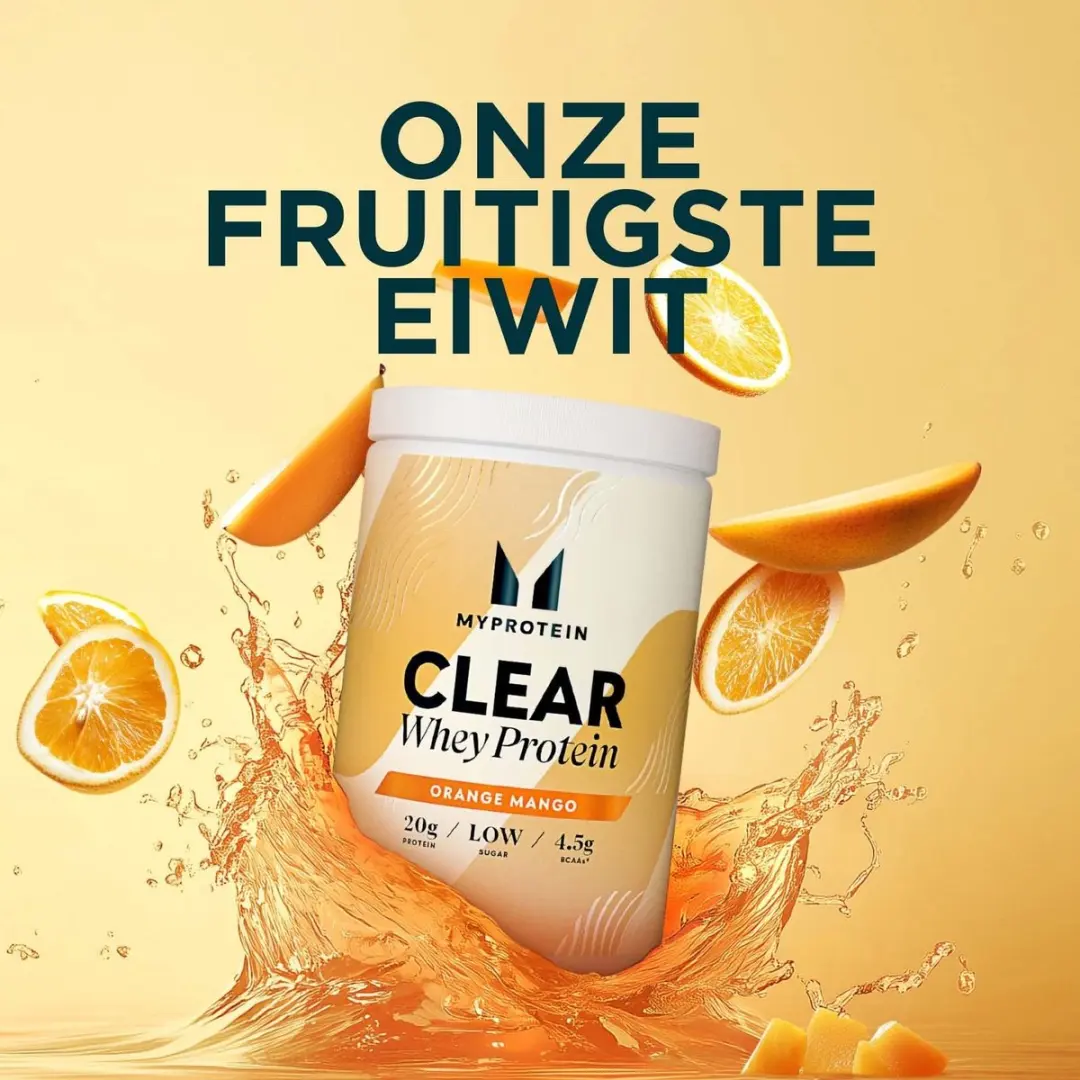 Myprotein Clear Whey Isolate Sinaasappel Mango 488g