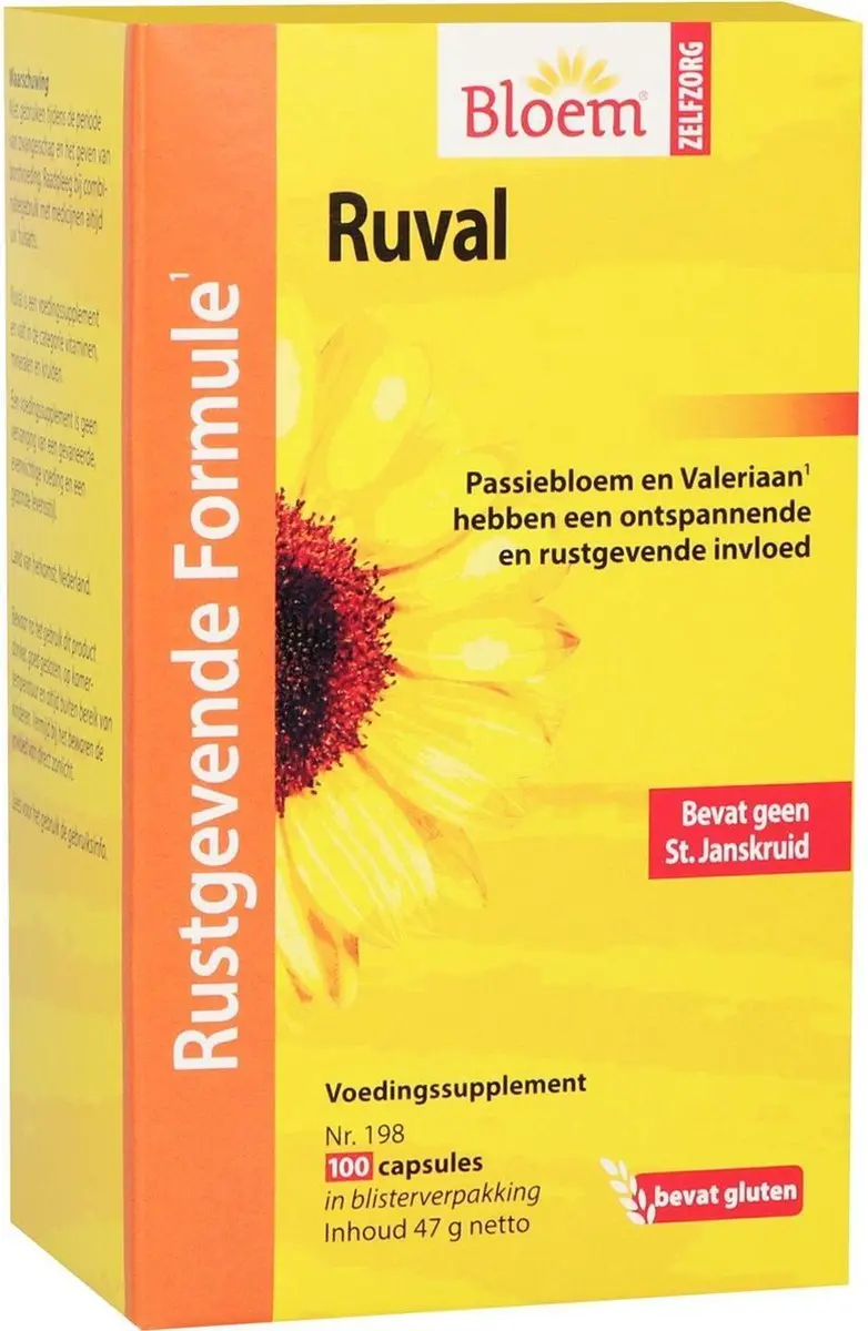 Bloem Ruval Voedingssupplement 100 Capsules