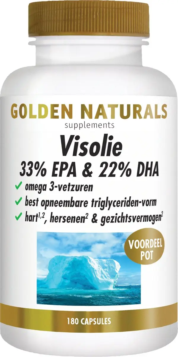 Golden Naturals Visolie 180 Softgels