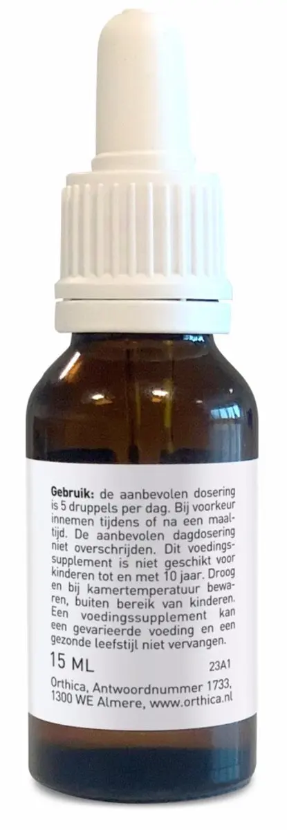 Orthica Vegan D3 Druppels 2x15ml