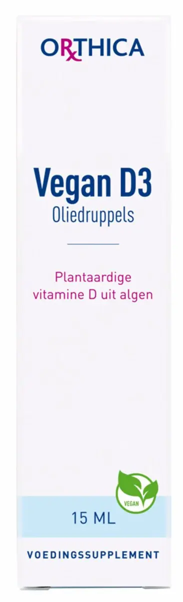 Orthica Vegan D3 Druppels 2x15ml