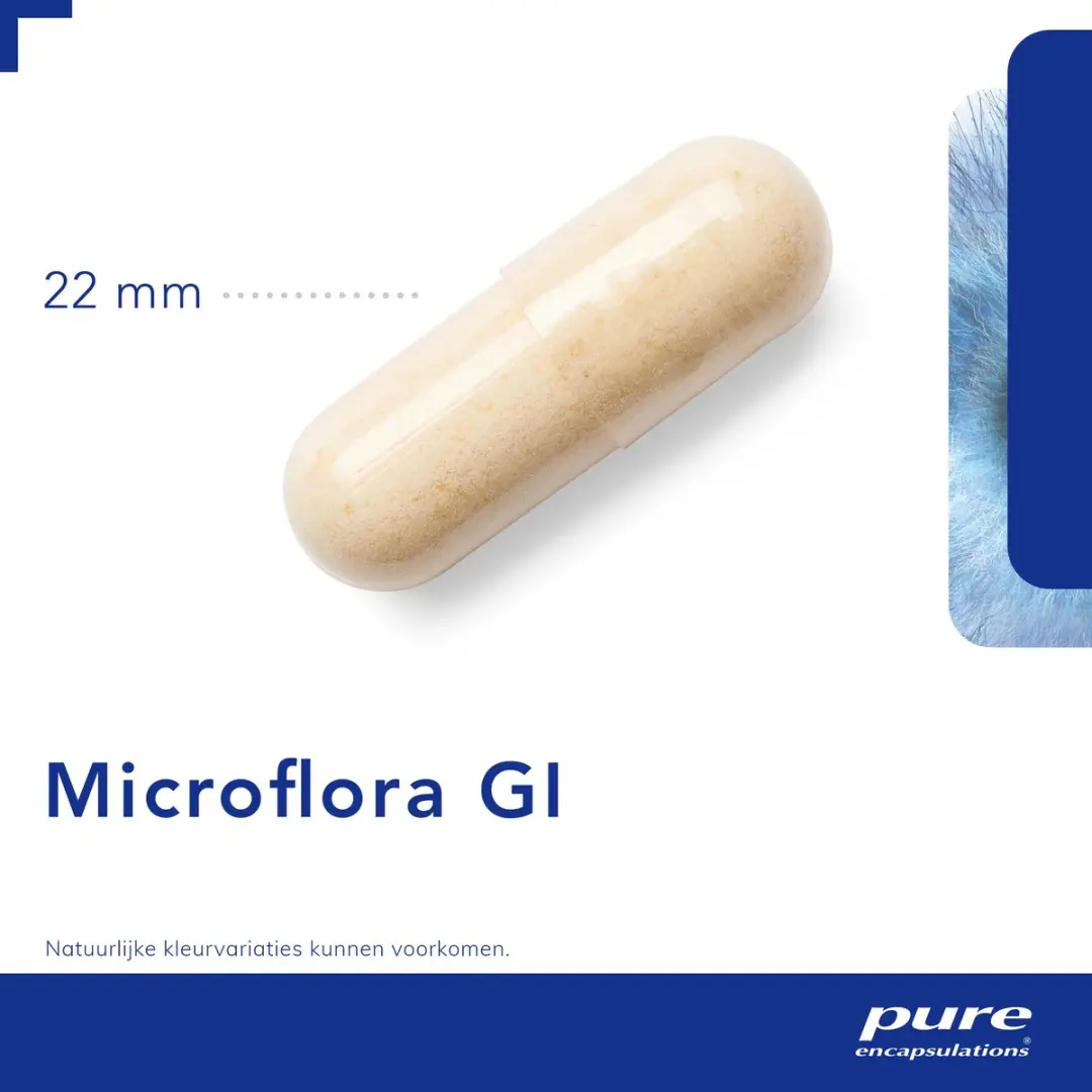 Pure Encapsulations Microflora G.I. Capsules - 60 Stuks