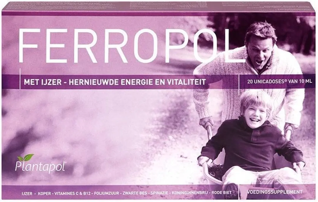 Purasana Plantapol Vitalon Fer Ampullen - 20 Stuks