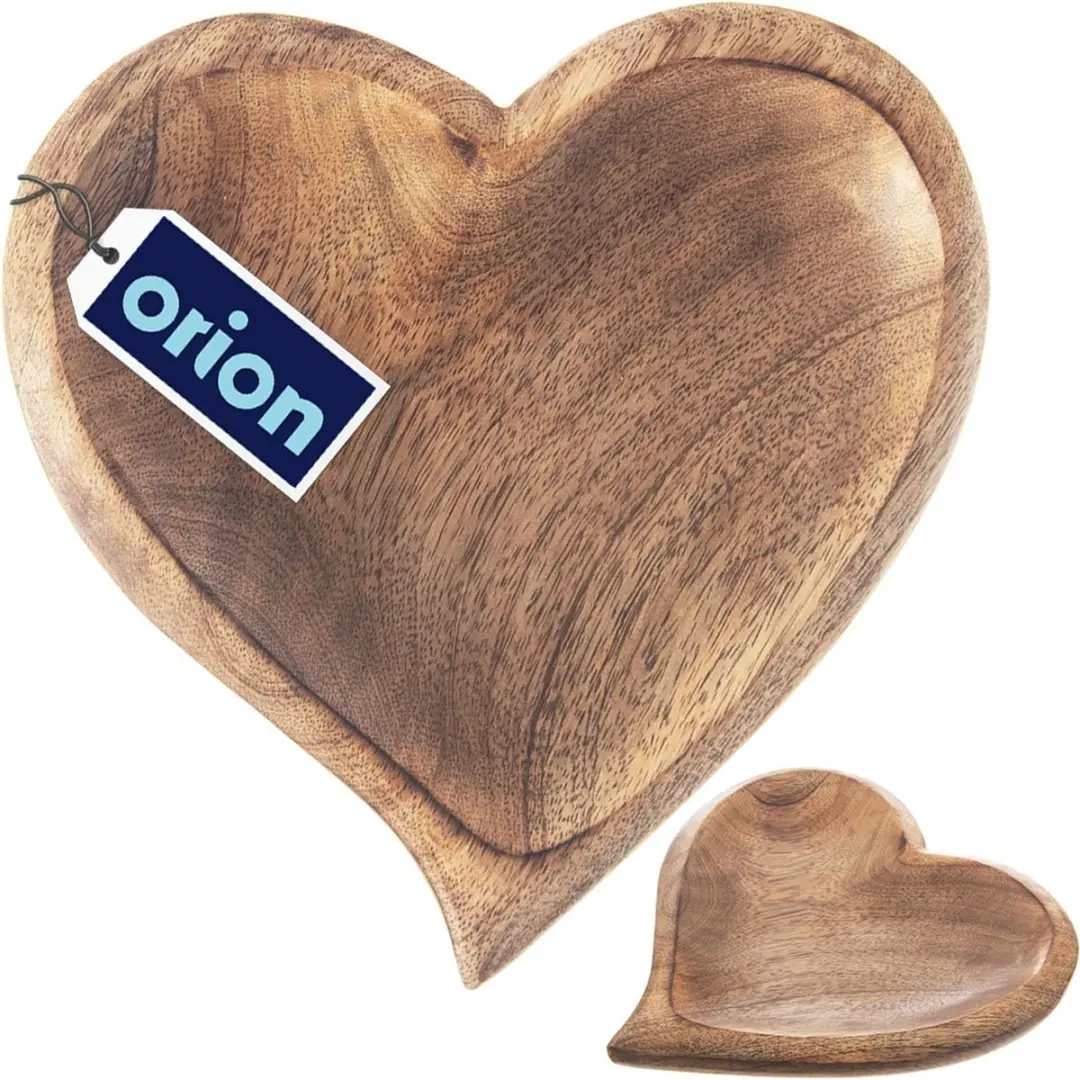 Orion Mangohout Snackbord 153873 - 20x21cm - Bruin - afbeelding 6 van 6