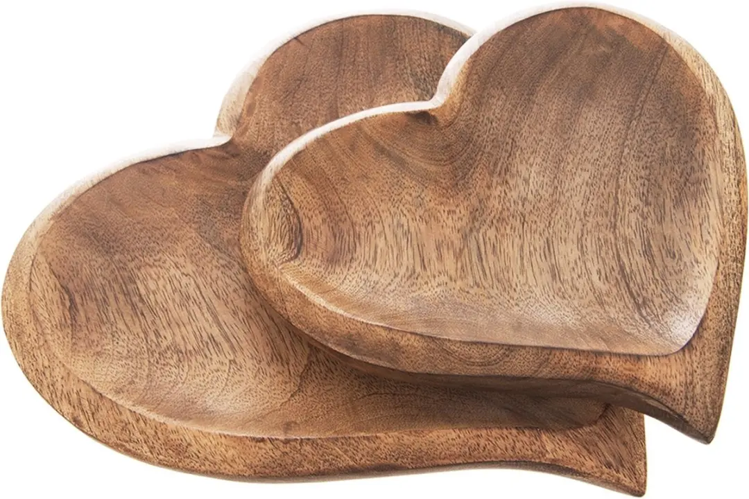 Orion Mangohout Snackbord 153873 - 20x21cm - Bruin