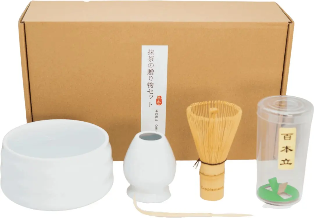 Cupplement Matcha Set Wit