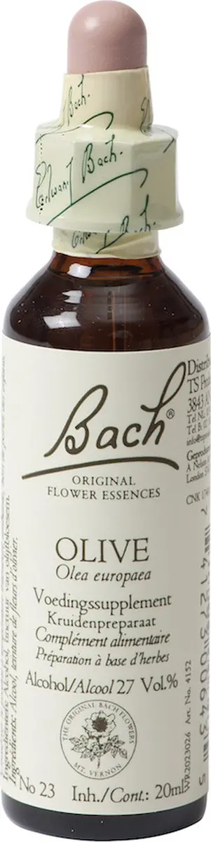 Bach Olijf Voedingssupplement 20ml