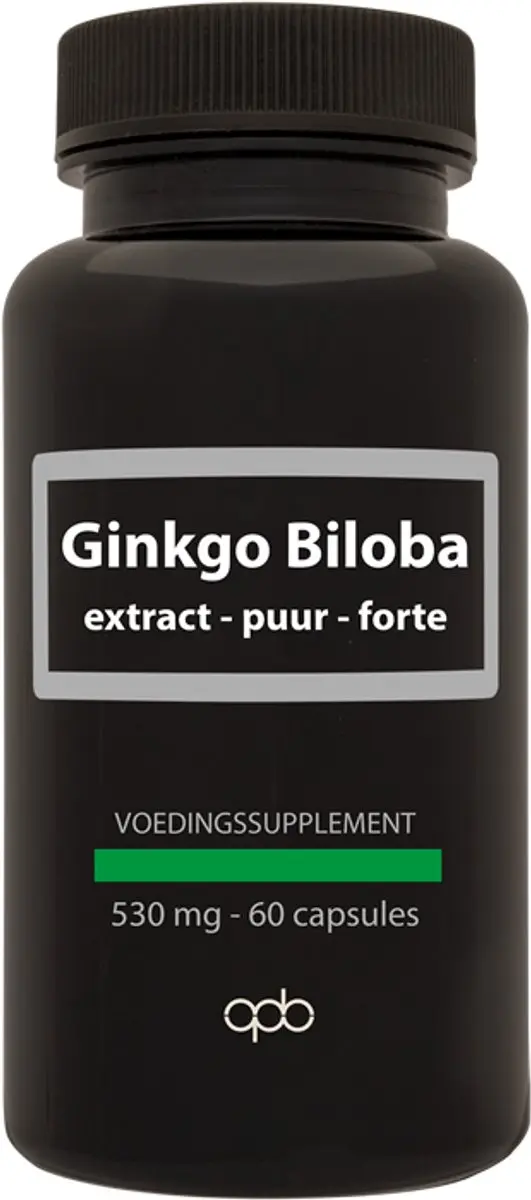 APB Holland Ginkgo Biloba Extract 530mg - 60 Capsules