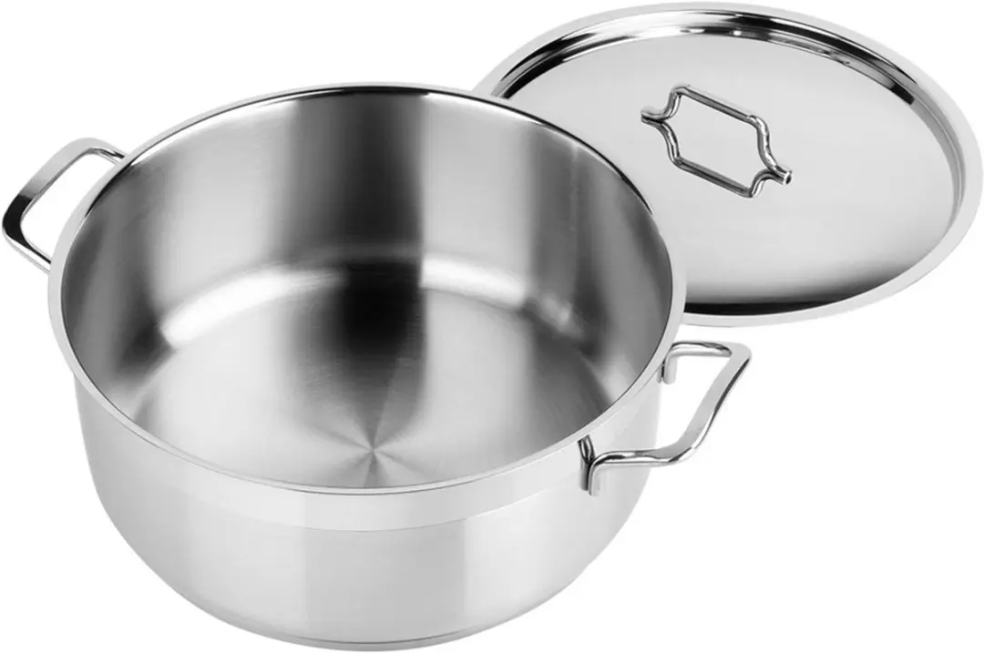 Orion Anett Serie Roestvrijstalen Pan 28cm - 7.1L - Zilver