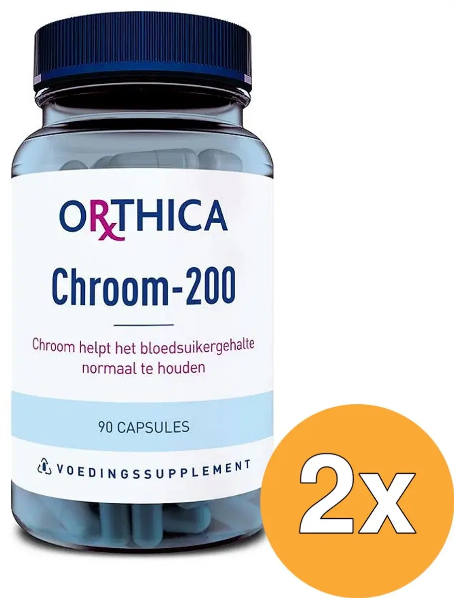 Orthica Chroom-200 Voordeelverpakking 2x90 Capsules