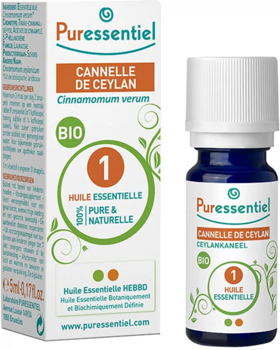 Puressentiel Ceylon Kaneel Etherische Olie 5ml