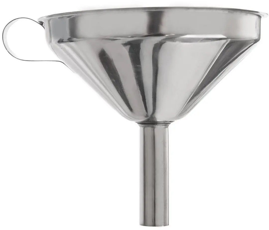Orion Roestvrijstalen Keukenlepel met Zeef 12,5cm - Zilver