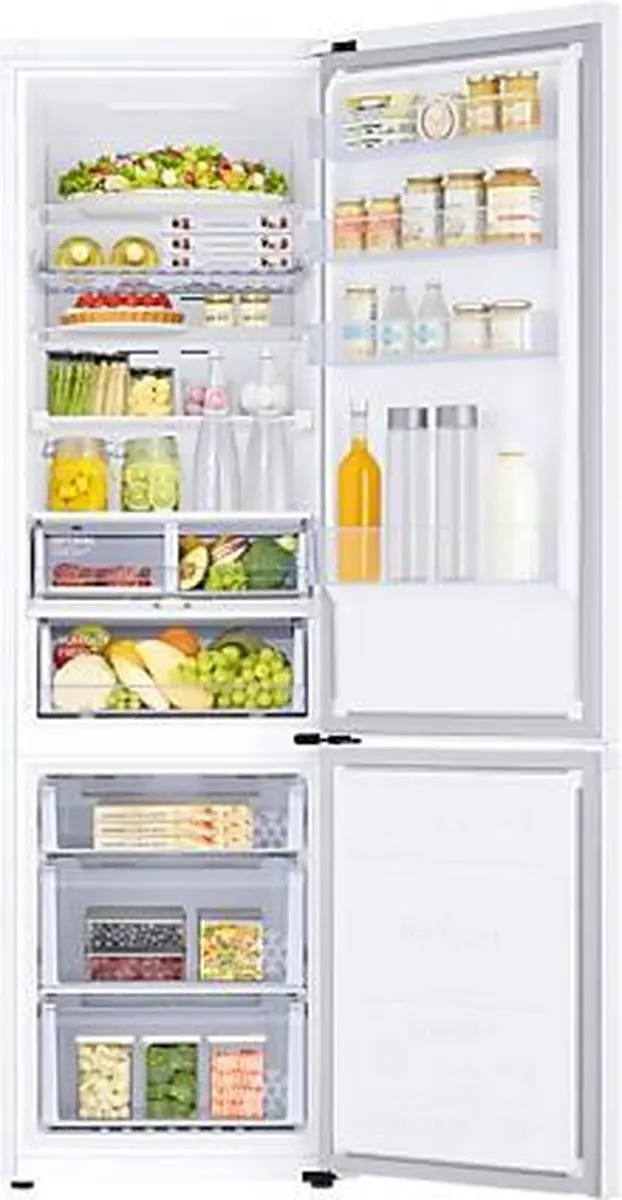 Samsung RB38T606EWW Koel/vriescombinatie 390L - 13 Kg/24h