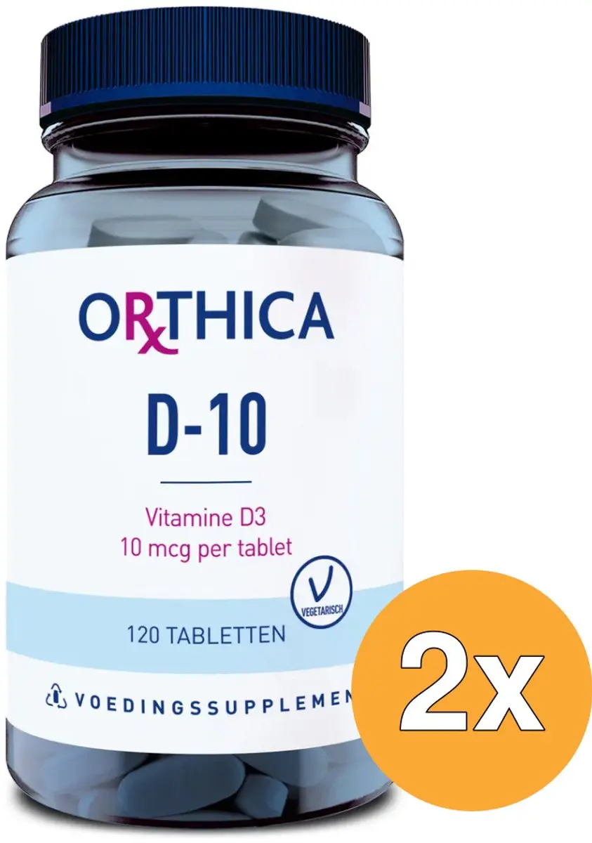 Orthica D-10 240g - 2x120 Tabletten