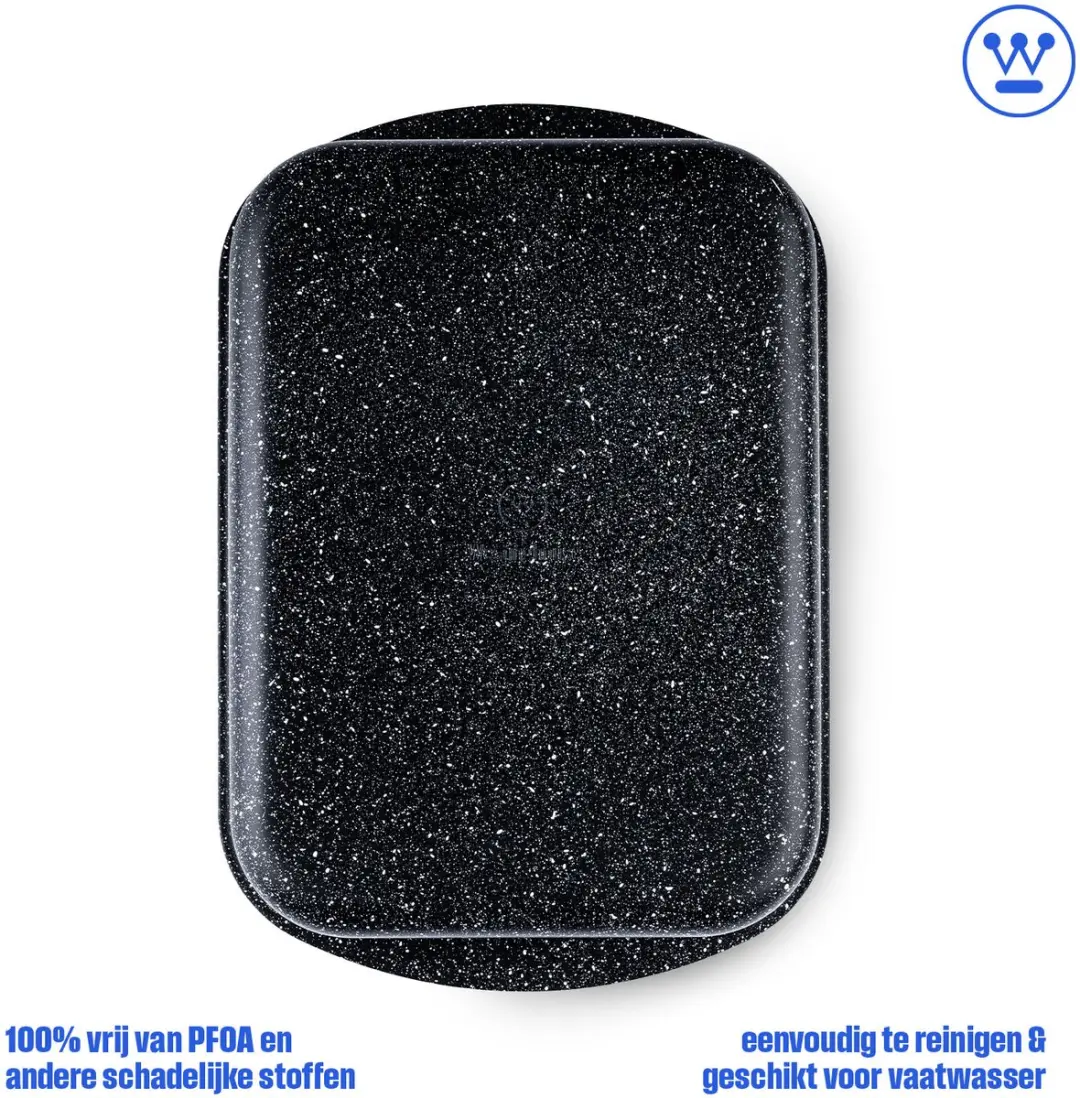 Westinghouse WCBA0009001MBB Ovenschaal 25x19cm - 2.5L - Zwart Marmer - afbeelding 6 van 6
