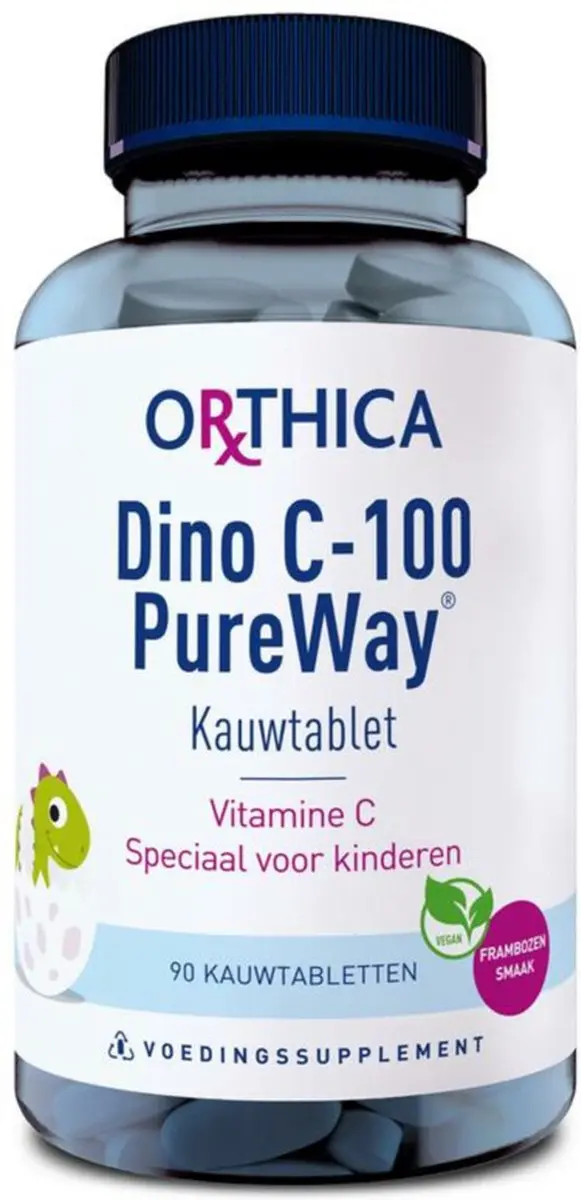 Orthica Dino C-100 PureWay Kauwtabletten - 2x90 Stuks