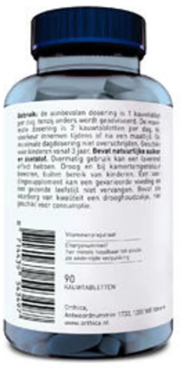 Orthica Dino C-100 PureWay Kauwtabletten - 2x90 Stuks