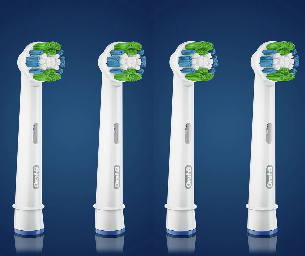 Oral-B Precision Clean Opzetborstels 4 Stuks - Blauw - afbeelding 6 van 6