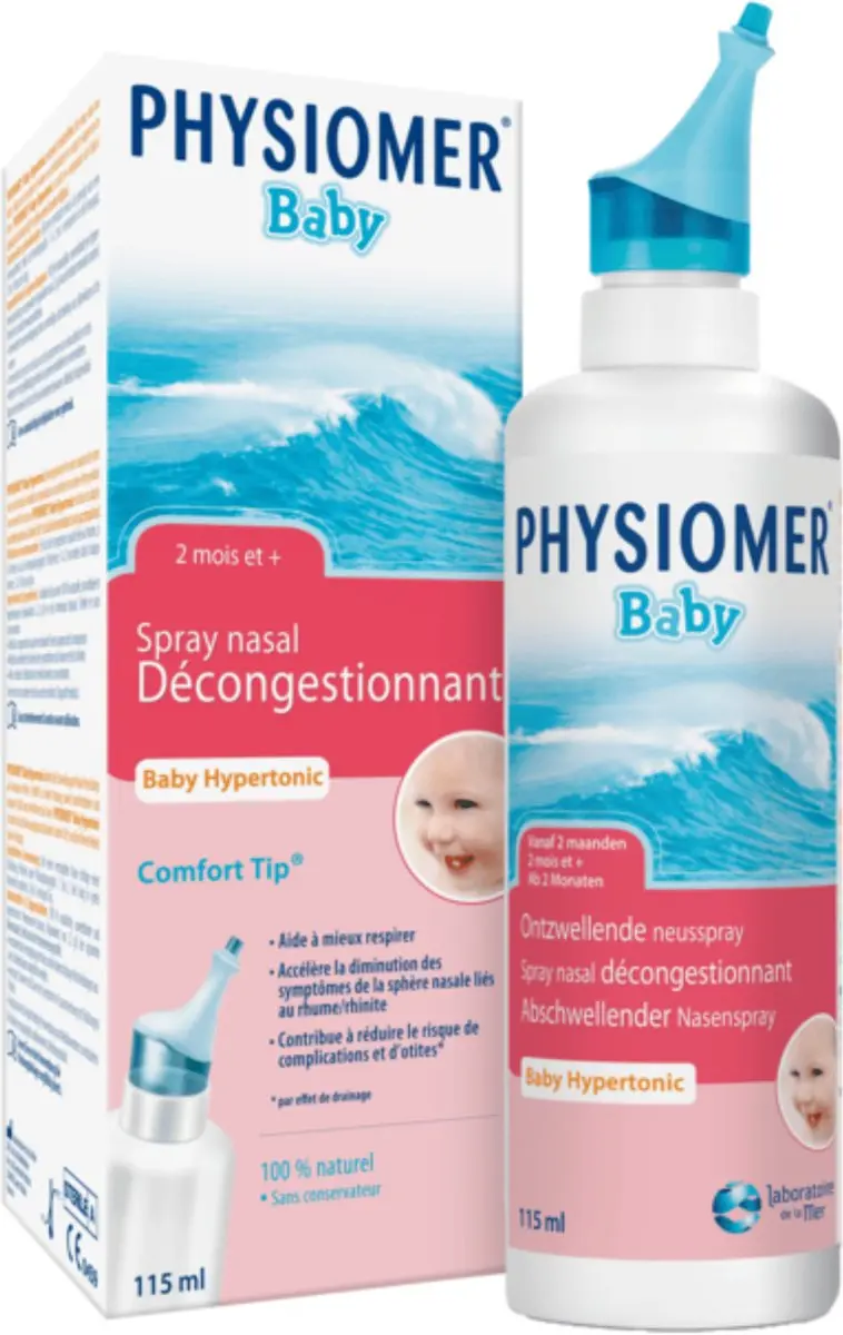 Physiomer Hypertonische Neusspray Baby 115ml
