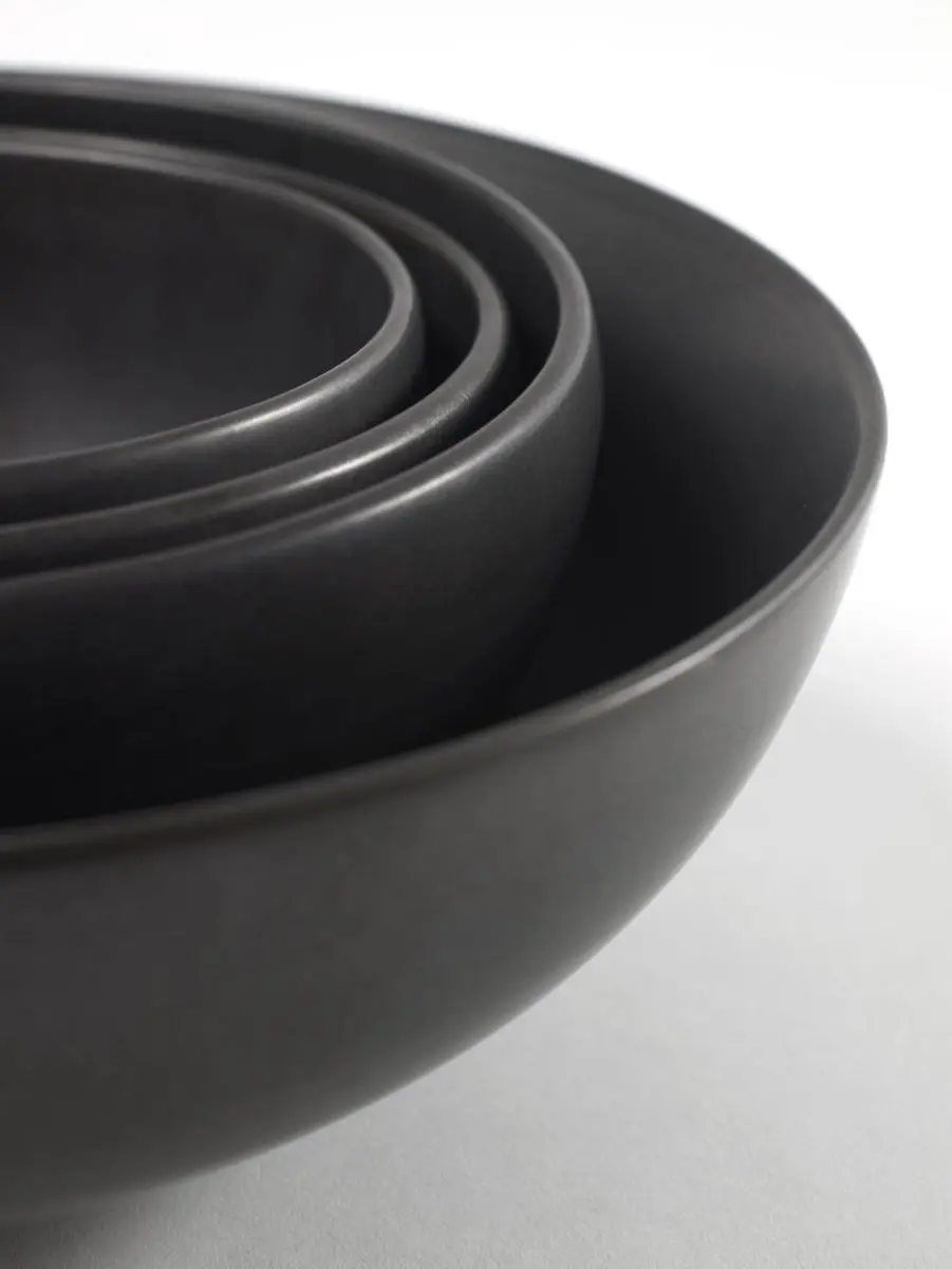 Serax Pure by Pascale Naessens Kom - Ø17.5cm - Mat Zwart