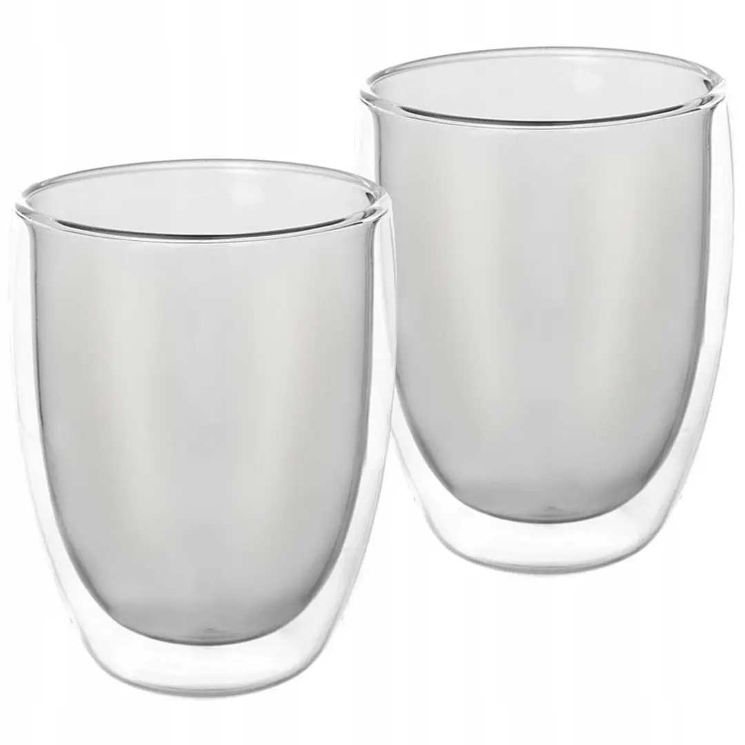 Orion Dubbelwandige Thermische Glazen 370ml - 2 Stuks