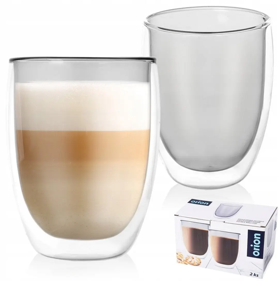 Orion Dubbelwandige Thermische Glazen 370ml